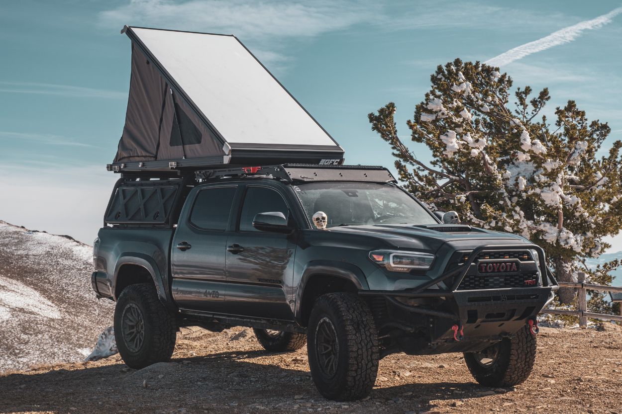 3rd Gen Tacoma w/ GFC RTT V2 & Leitner Designs Bed System