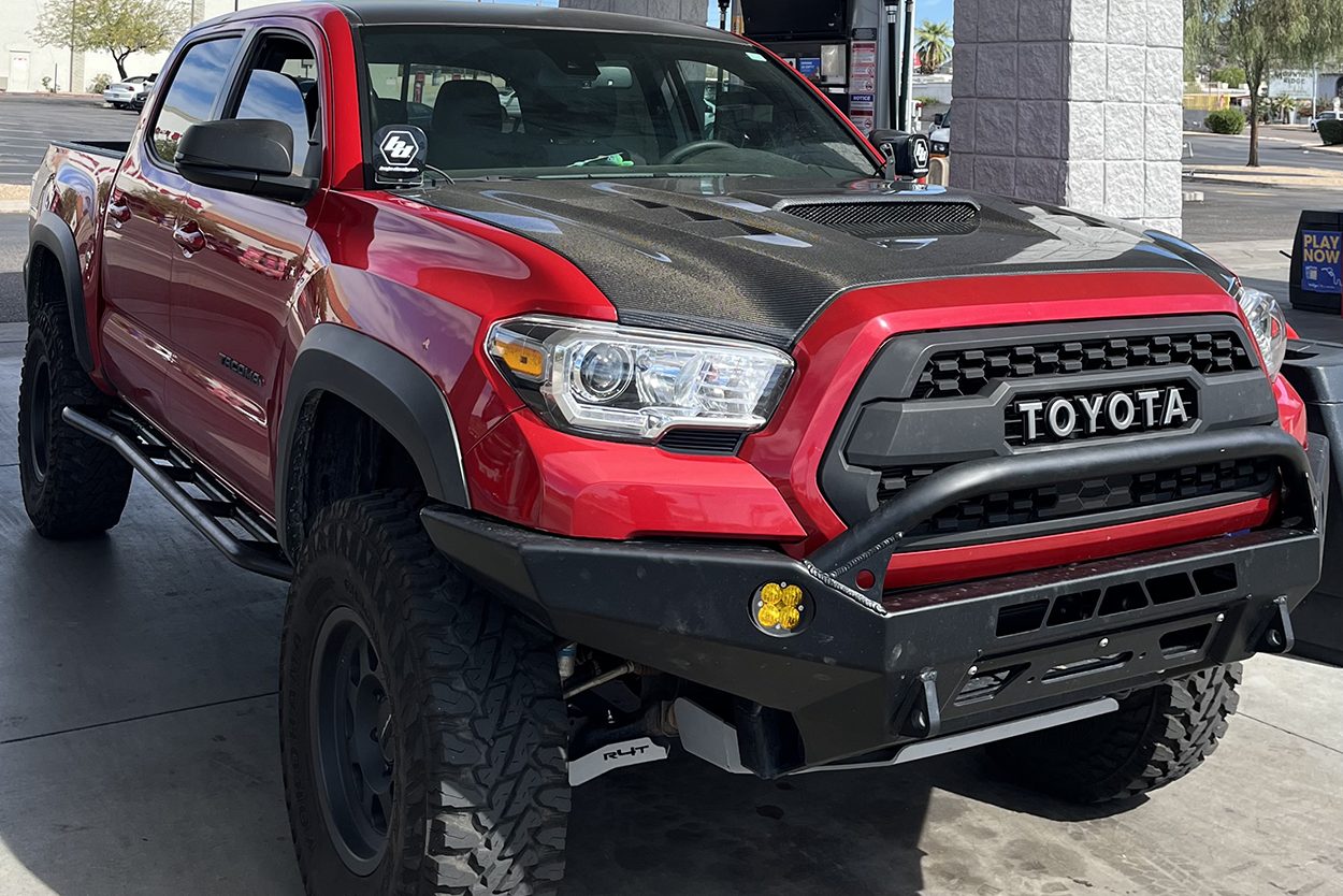 3rd Gen Tacoma with All-Pro Off-Road Rock Sliders