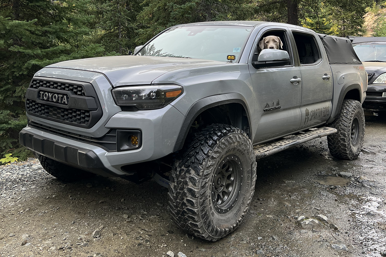 3rd Gen Tacoma with CBI Overland Bolt On Sliders