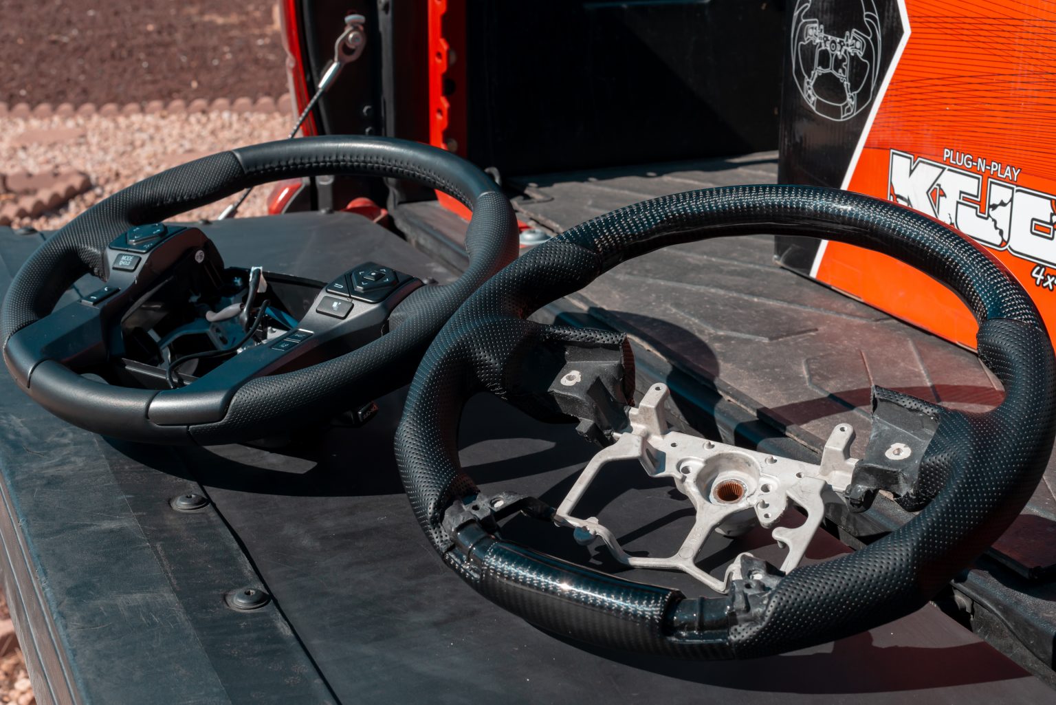 KTJO 4X4 Carbon Fiber Steering Wheel Install/Review