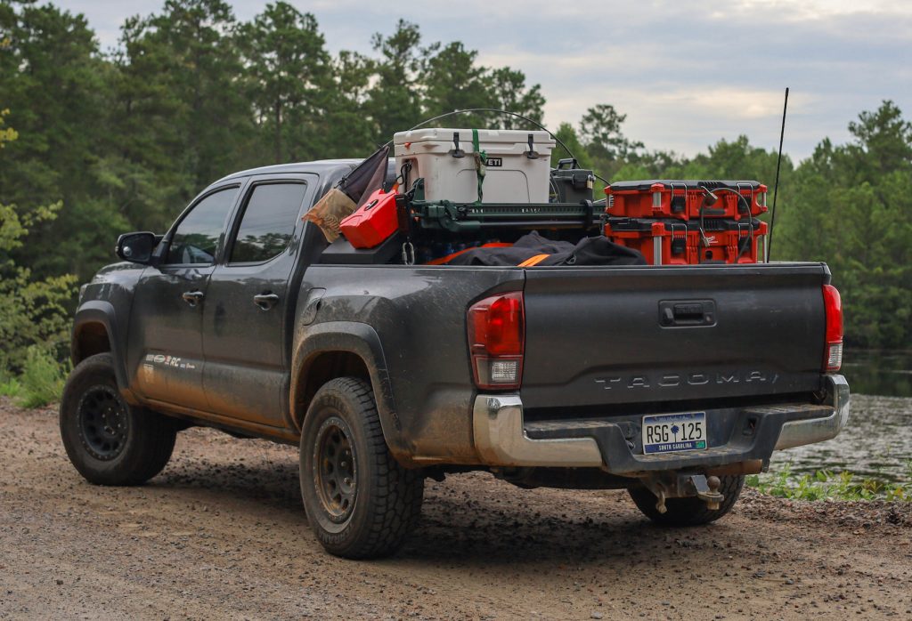 3rd Gen Tacoma Factory Tail Lights Before Tyger Auto Tail Light Guards