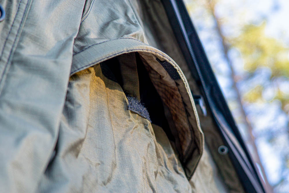 Air Vent On IO Rooftop Tent