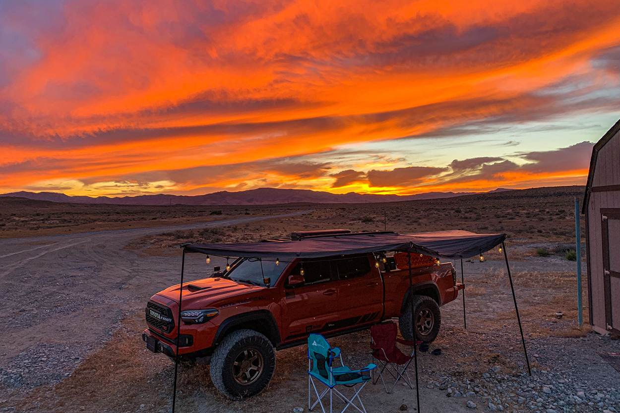 3rd Gen Tacoma with OVS Nomadic 180° Awning