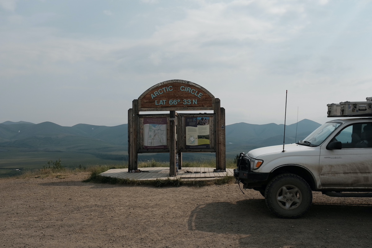 Canada's Yukon Territory Artic Circle Road