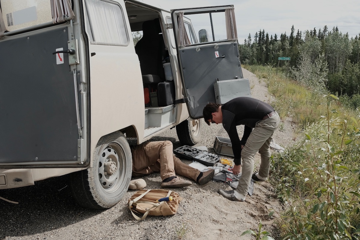 Fixing Broken Vehicles Along The Dempster Highway