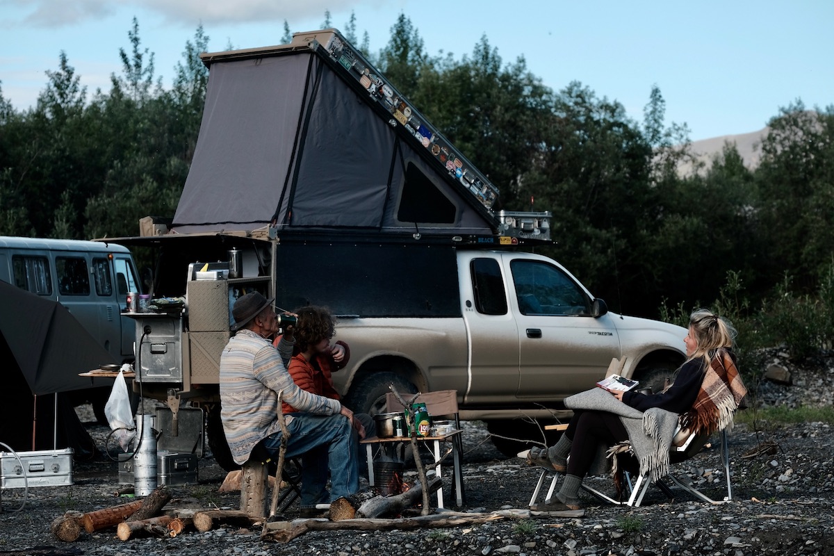 Camping Along The Dempster Highway In Canada