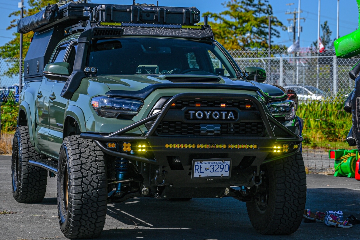 Full Overland Built Army Green 3rd Gen Tacoma