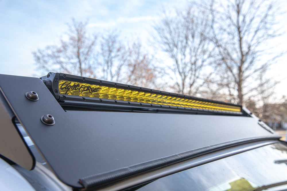 40" Lightforce Nightfall LED Bar On AL Offroad HD Roof Rack for 2nd & 3rd Gen Tacoma