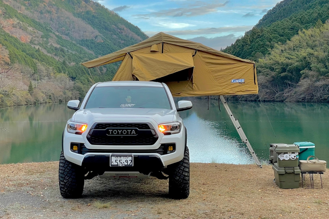 Adventure Kings Rooftop Tent on 3rd Gen Toyota Tacoma