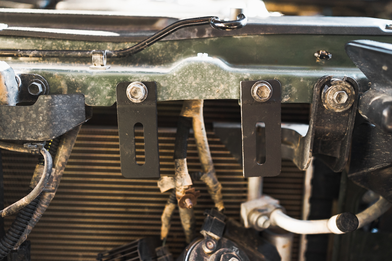 Modifying ARB Twin Compressor For Mounting Behind The Grille