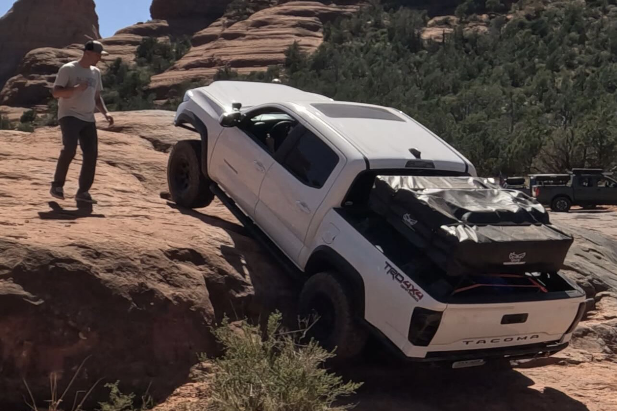 3rd Gen Tacoma with CVT Tent 