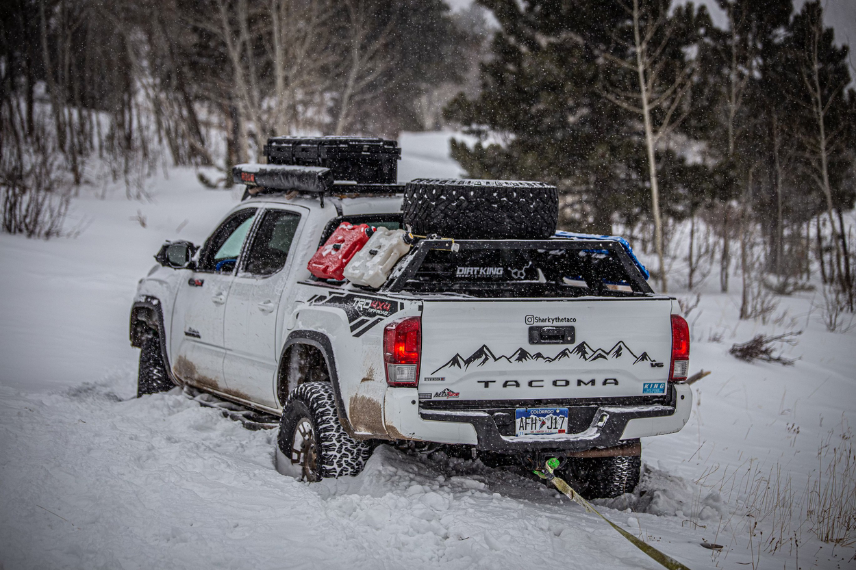 3rd Gen Tacoma with Body Armor 4x4 RTT and Roam Adventure Co Awning 