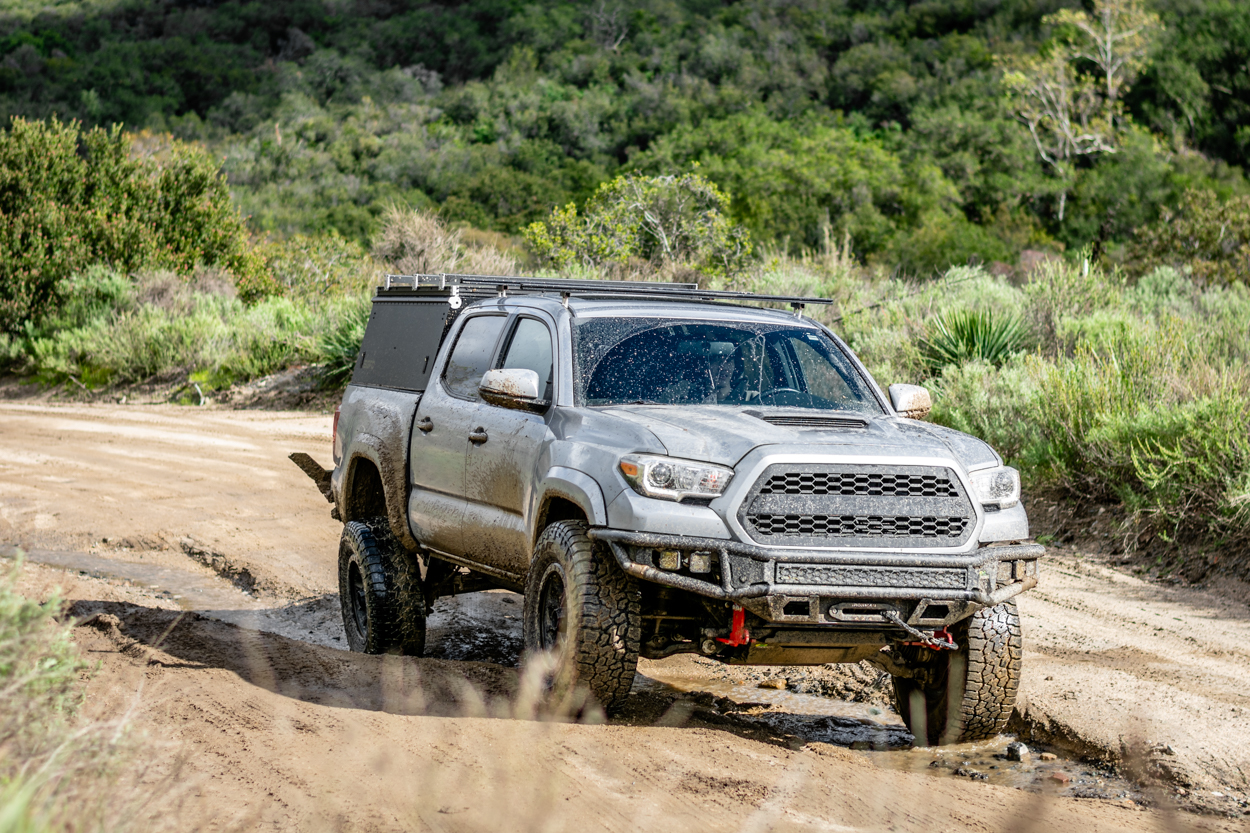 3rd Gen Silver Tacoma w/ GFC Topper & Falken Wildpeak A/T Tires