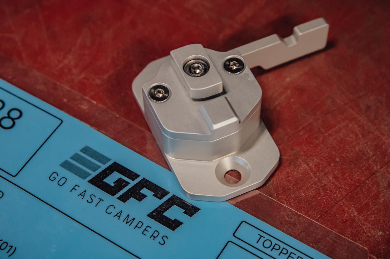 Billet Aluminum USA Made Quick Release RTT Brackets From Go Fast Campers