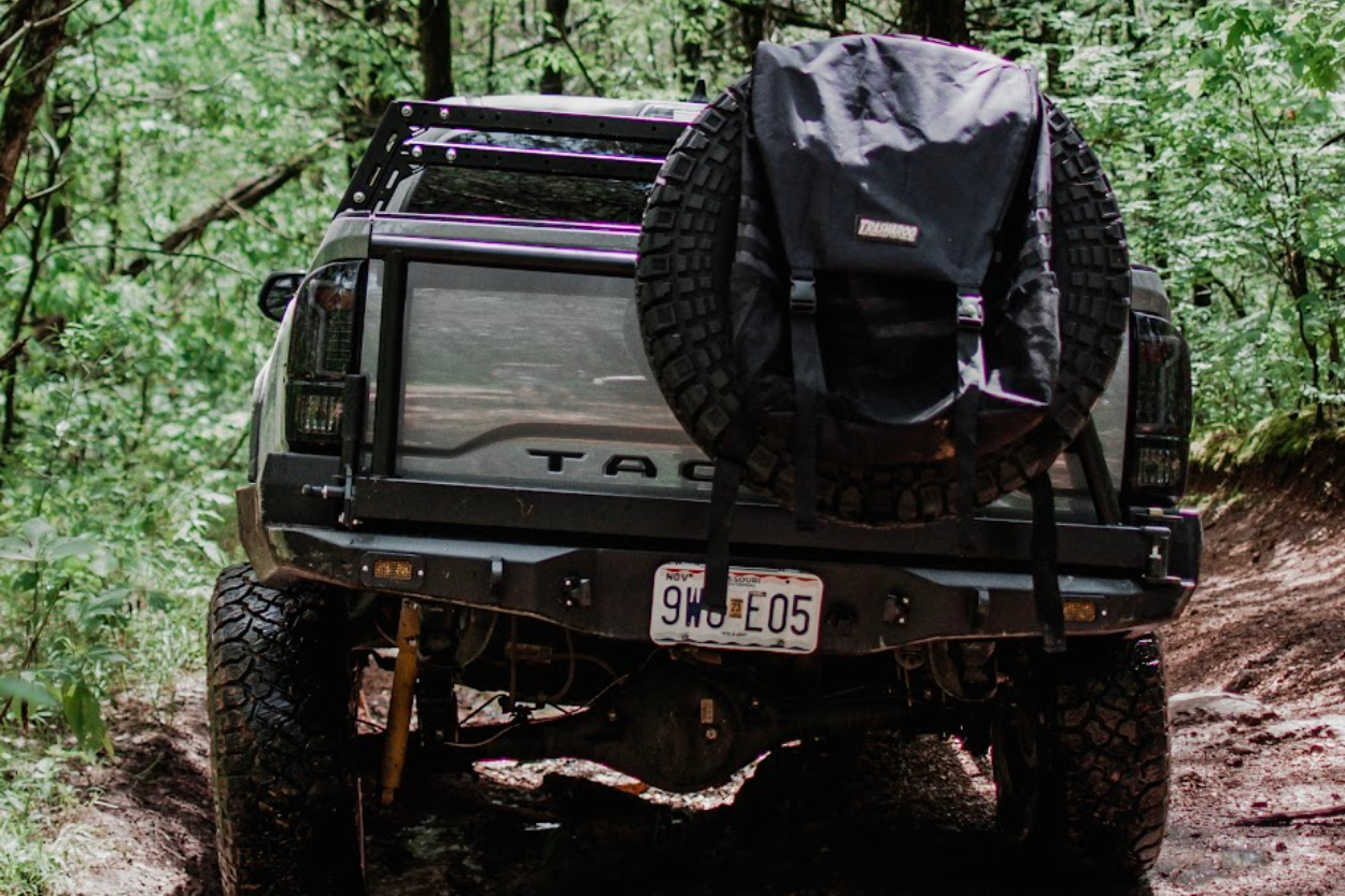 Overland Build 3rd Gen Tacoma With Custom Tire Swing