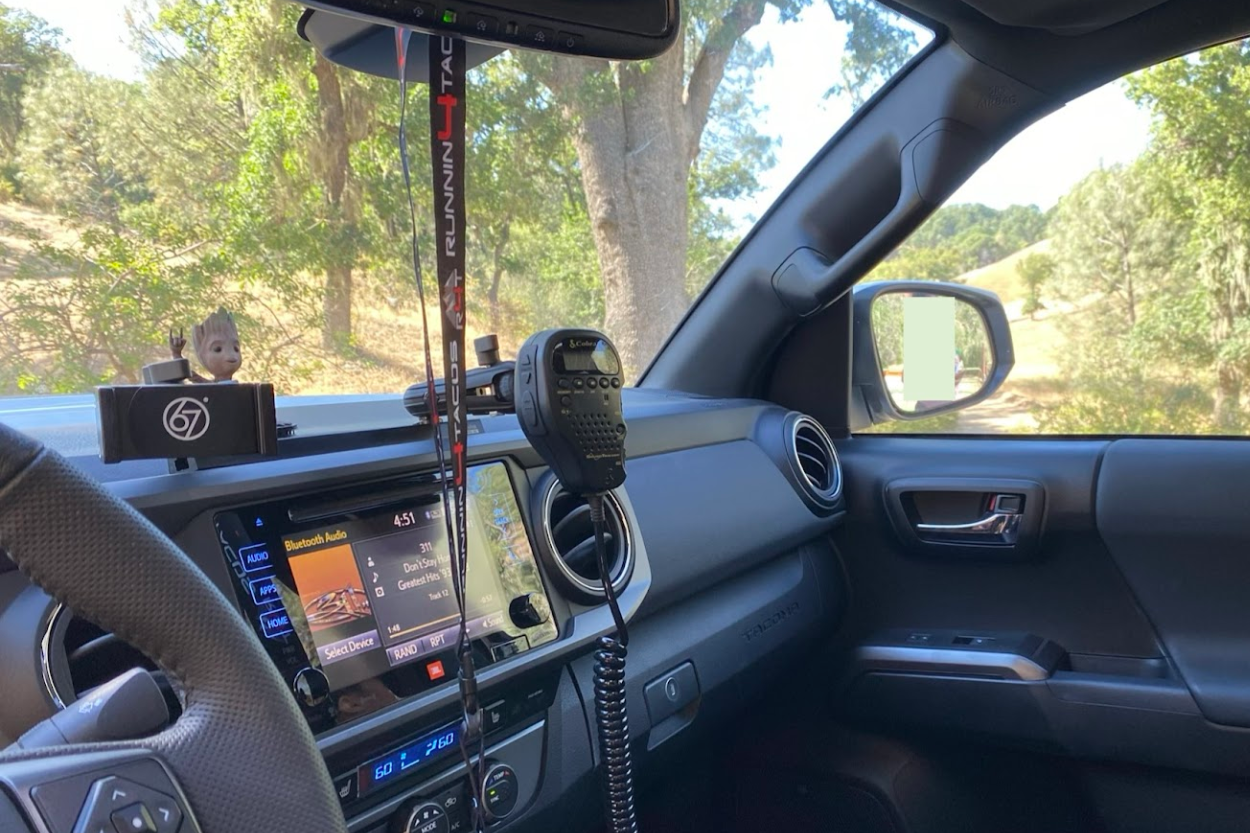 3rd Gen Tacoma With 67 Designs TacoRail Dash Mount 