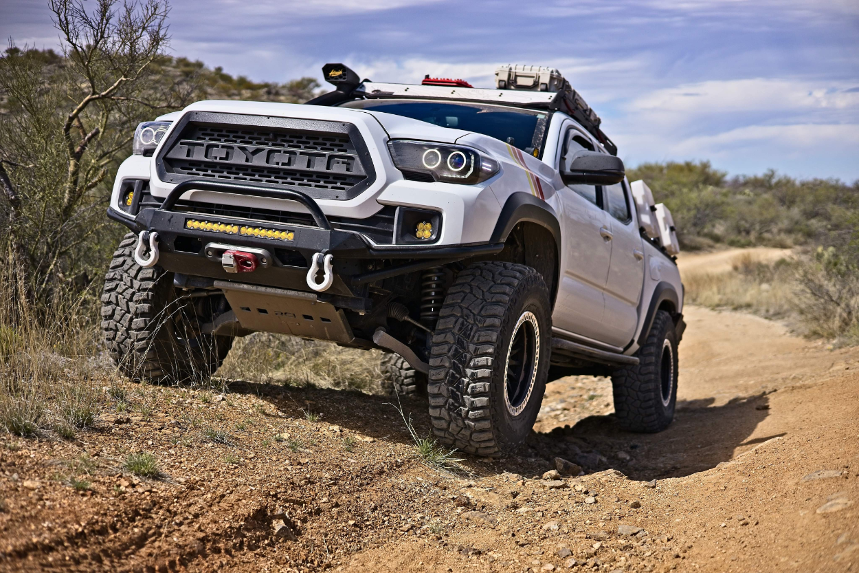 3rd Gen TRD Offroad Tacoma with RCI Engine Skid Plate