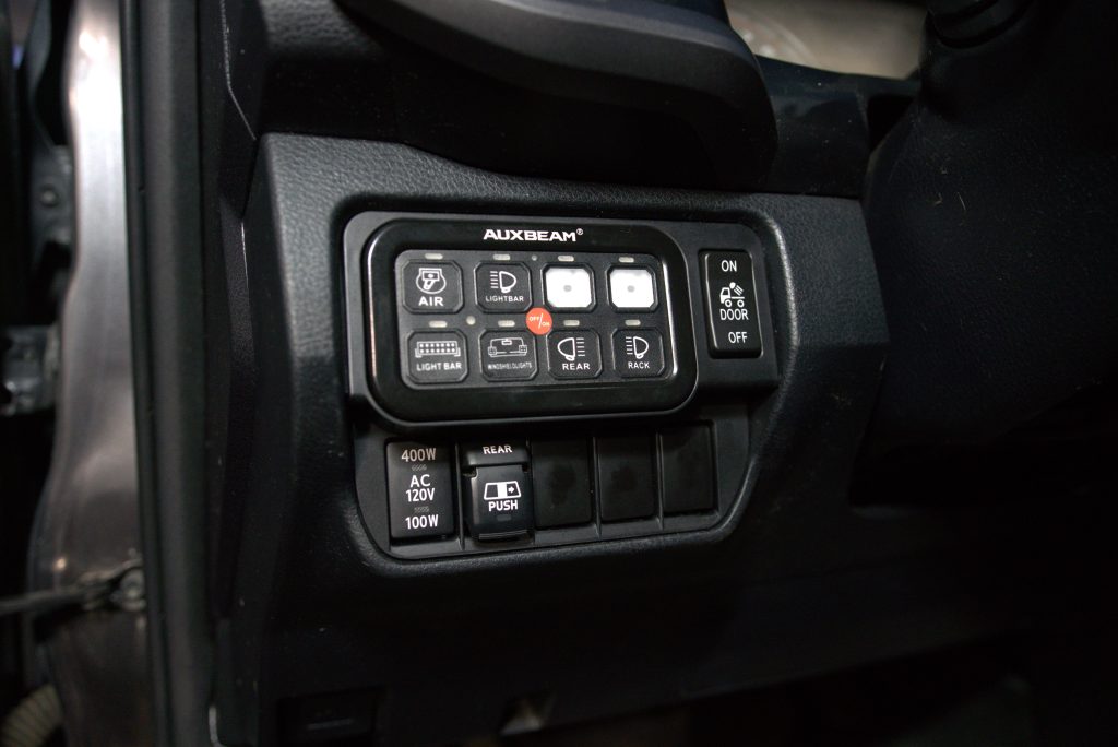 Runnin4Tacos Switch Panel Installed in 3rd Gen Tacoma