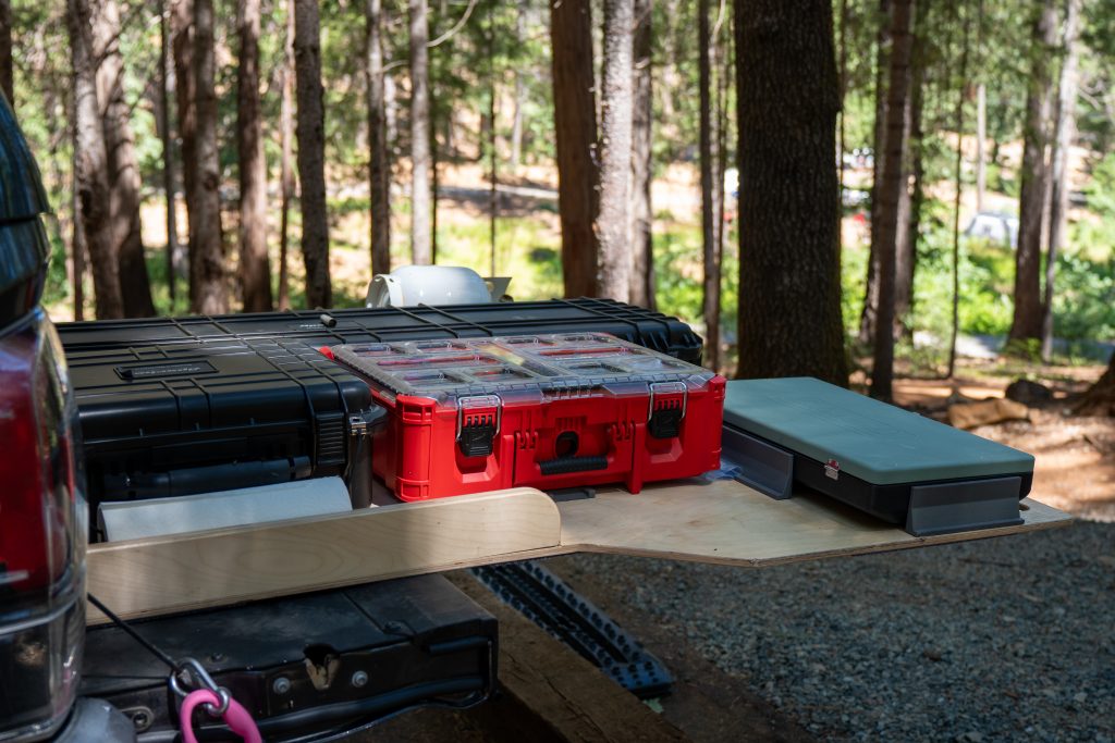 Custom Camping BamBeds Slider Setup For 3rd Gen Tacoma