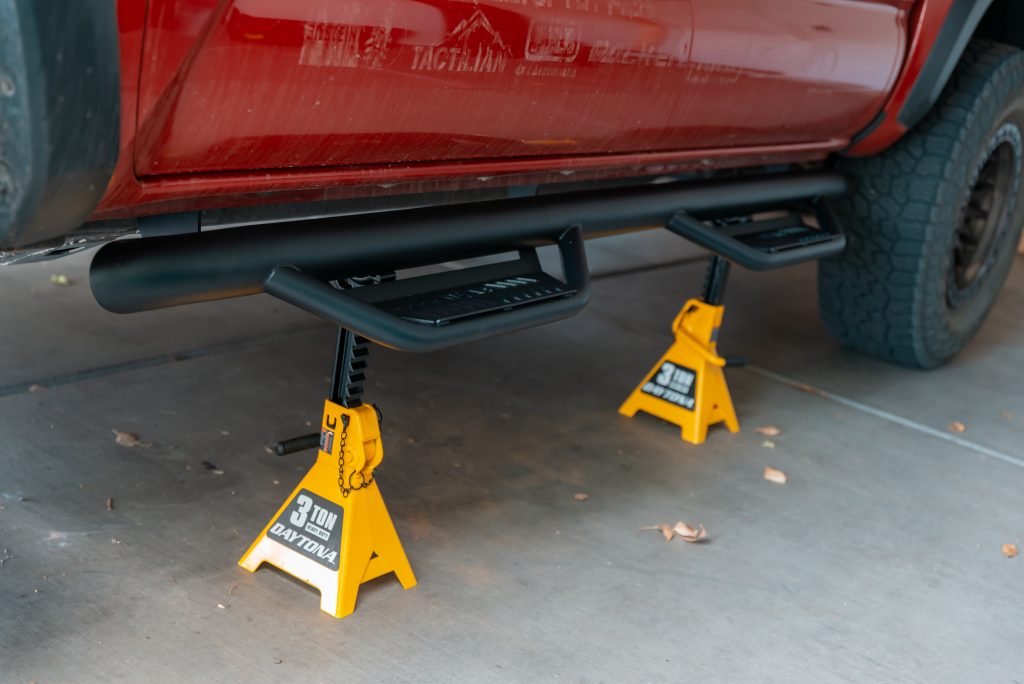 Installing Nerf Tube Steps On 3rd Gen Tacoma