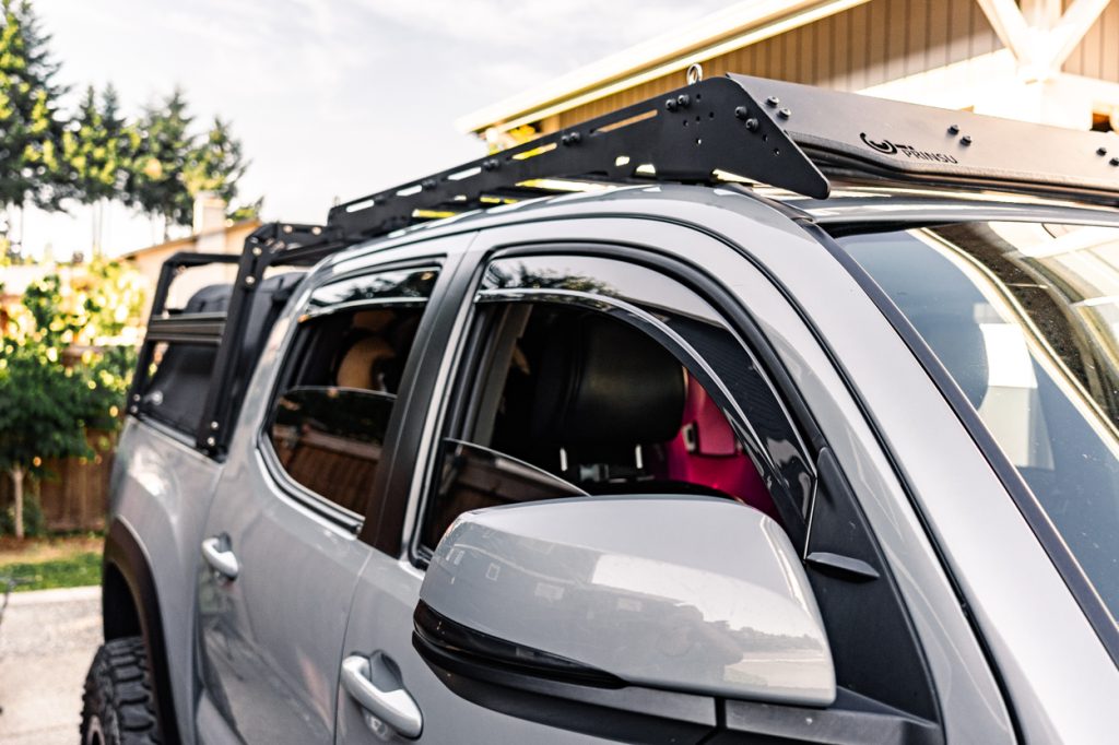 Low Profile Window Deflectors From AVS For 3rd Gen Tacoma