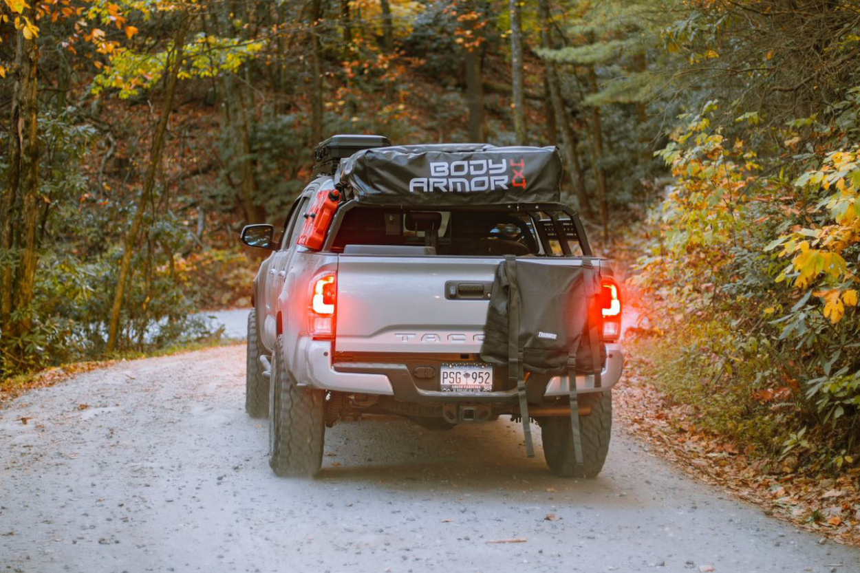 3rd Gen Tacoma With Trasharoo Spare Tire Trash Bag