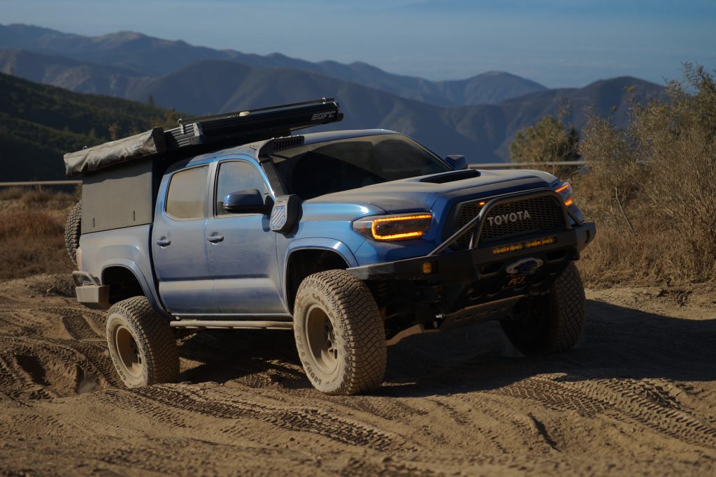 Lifted 3rd Gen Tacoma Overland Build With GFC Camper V1