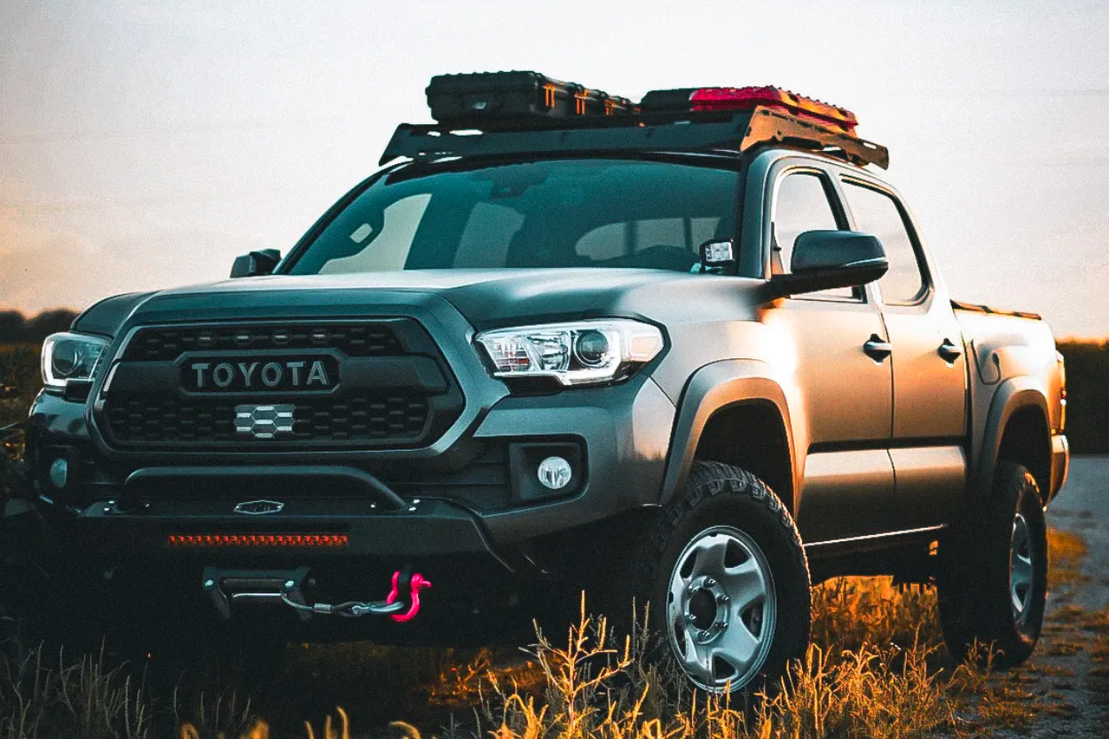 3rd Gen Tacoma With X-Bull Gen 3.0 Recovery Traction Tracks 