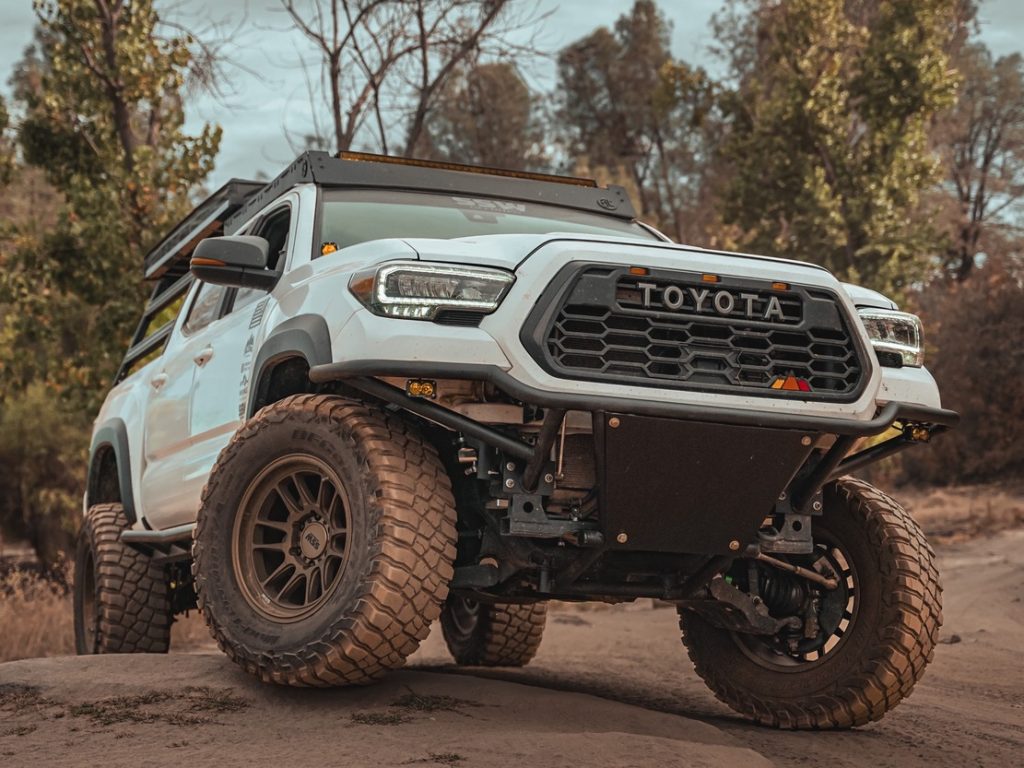 3rd Gen Tacoma With V2 TRD Pro Grille & BFG KM3 Mud Terrain Tires