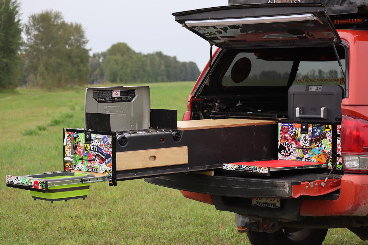 Camp Kitchen Setup For Toyota Tacoma 