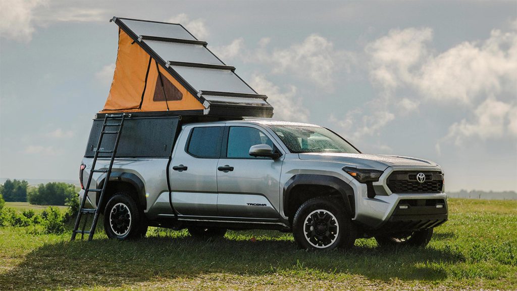 4th Gen Tacoma TRD Off-Road Long Bed With New GFC Platform Camper