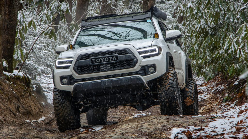 3rd Gen Tacoma Off-Road Snow Wheeling