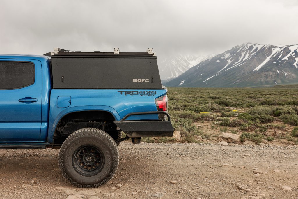 GFC Platform Topper on a 3rd Gen Tacoma with High Clearance Bumper