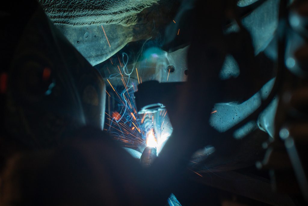 Welding A Cab Mount Relocation On 3rd Gen Tacoma