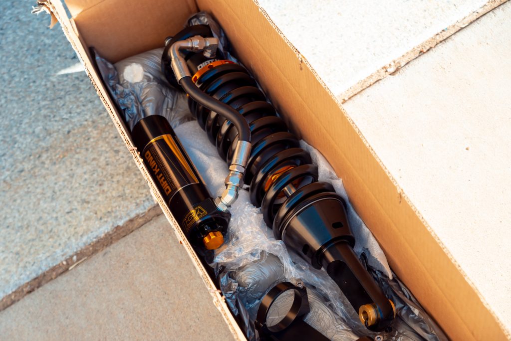 Unboxing Dirt King Coilovers