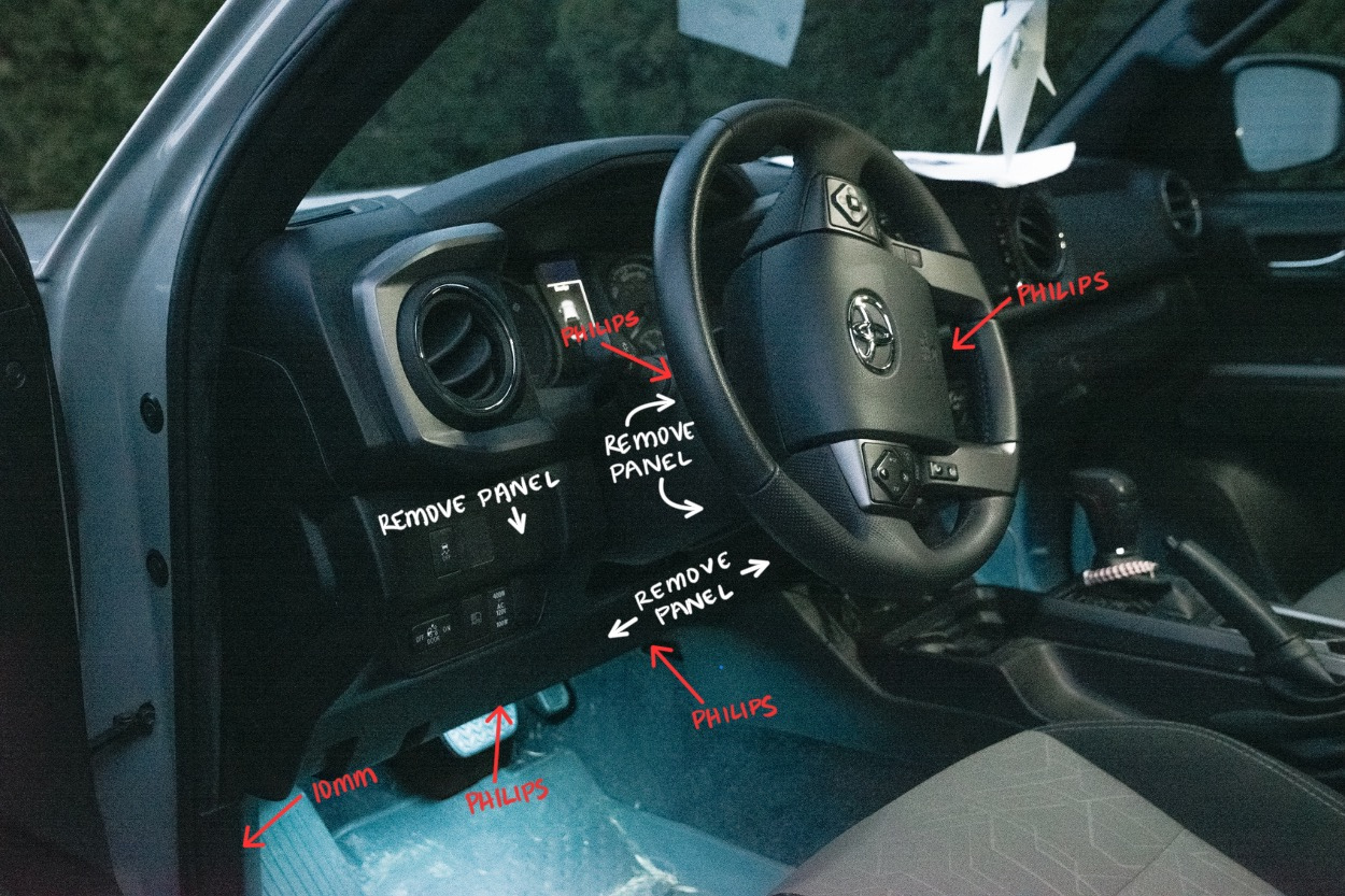 N2 Designs Remote Start Installation On 3rd Gen Tacoma