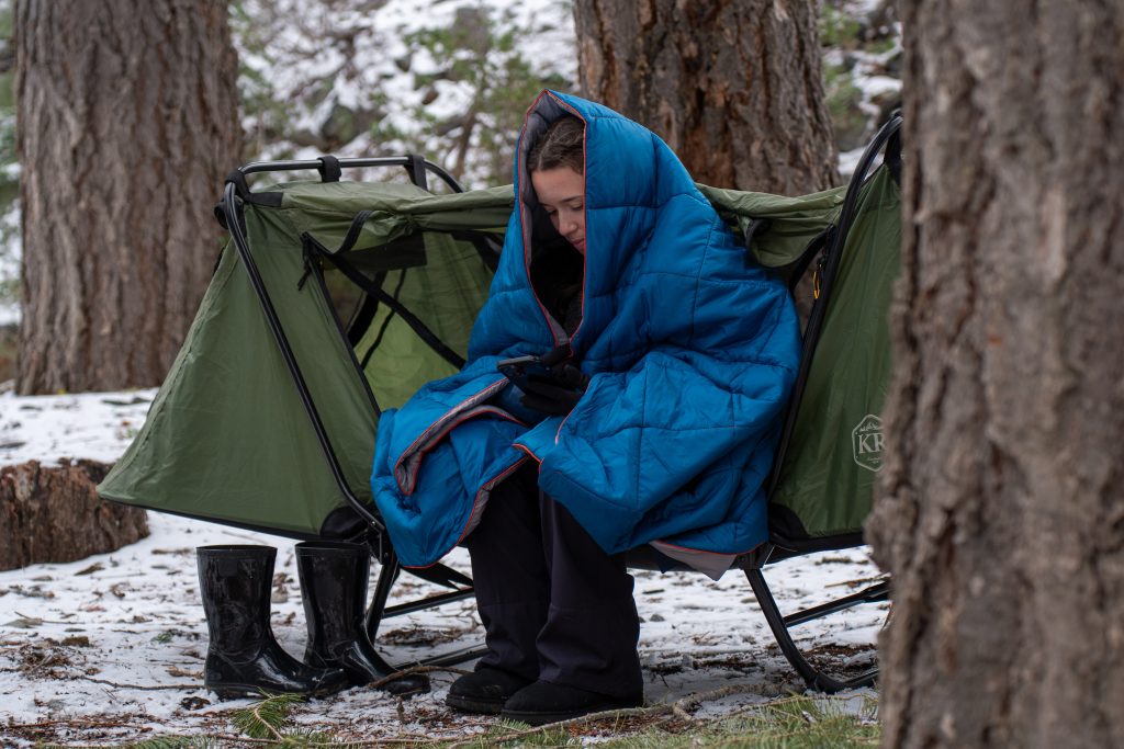 Heated Blanket For Camping In The Cold