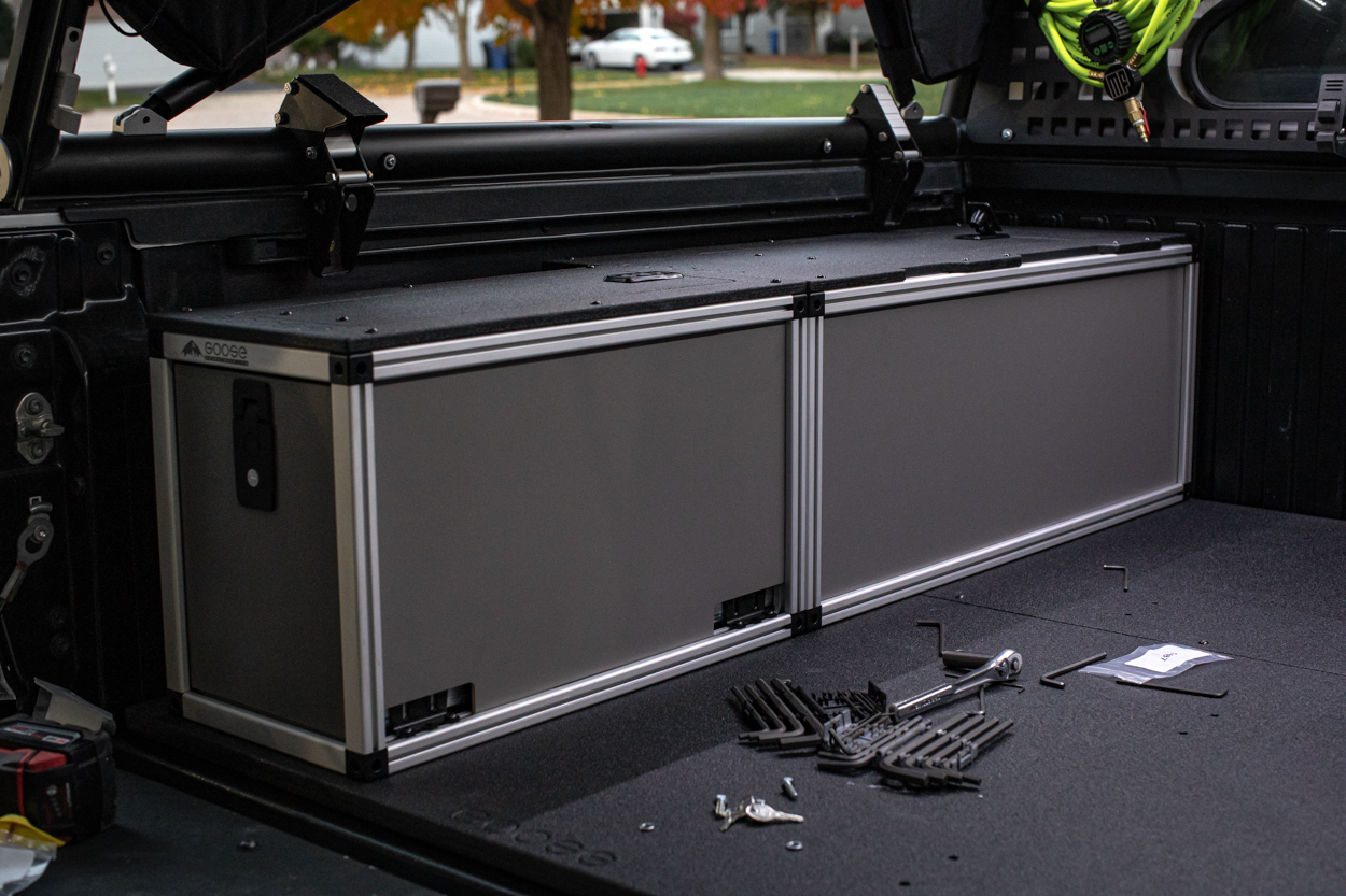 Storage Module & Cabinets For Truck Bed Campers