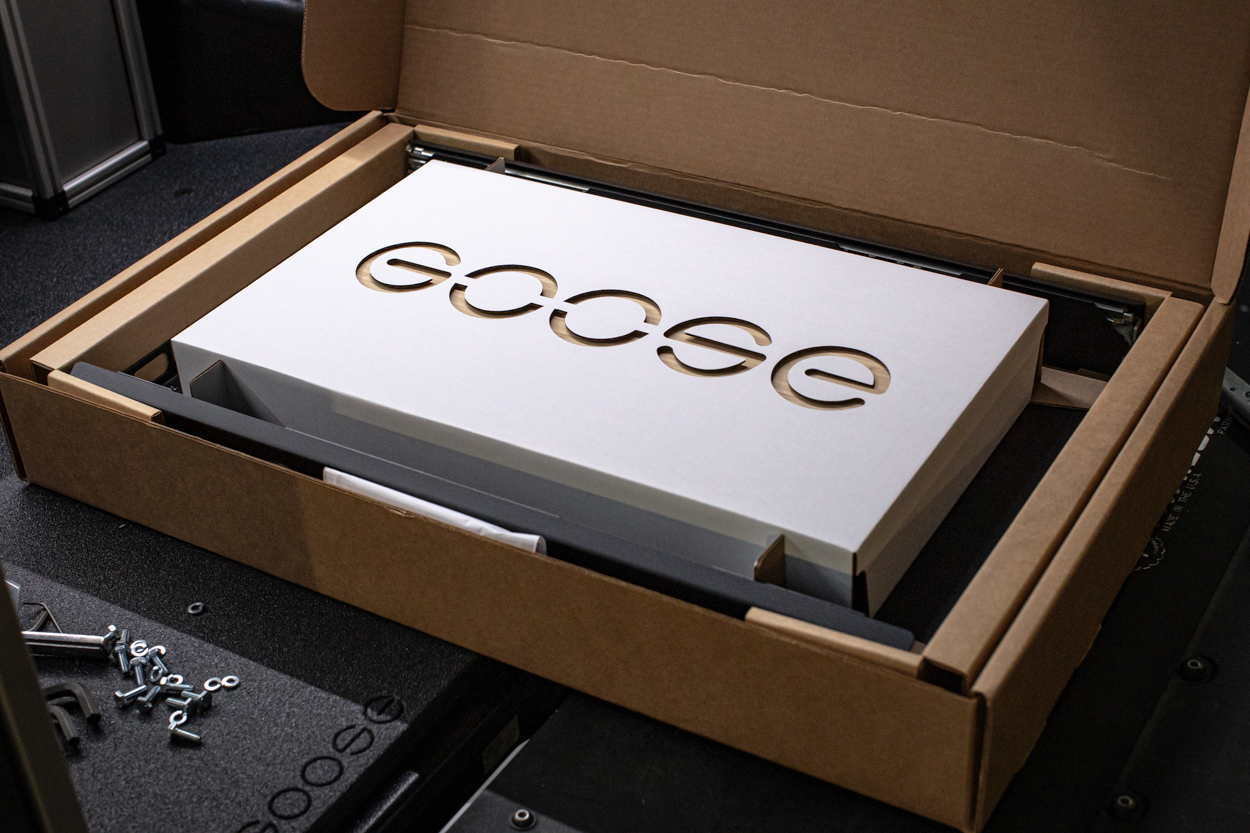 Goose Gear Solo Fridge Slide Packaging - Custom Boxes