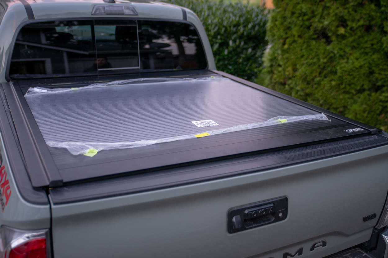 Removing Plastic Protection From Tonneau Cover