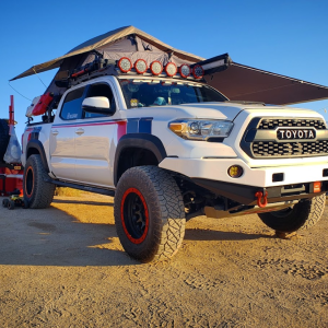 3rd Gen Tacoma with Overland Vehicle Systems Gear