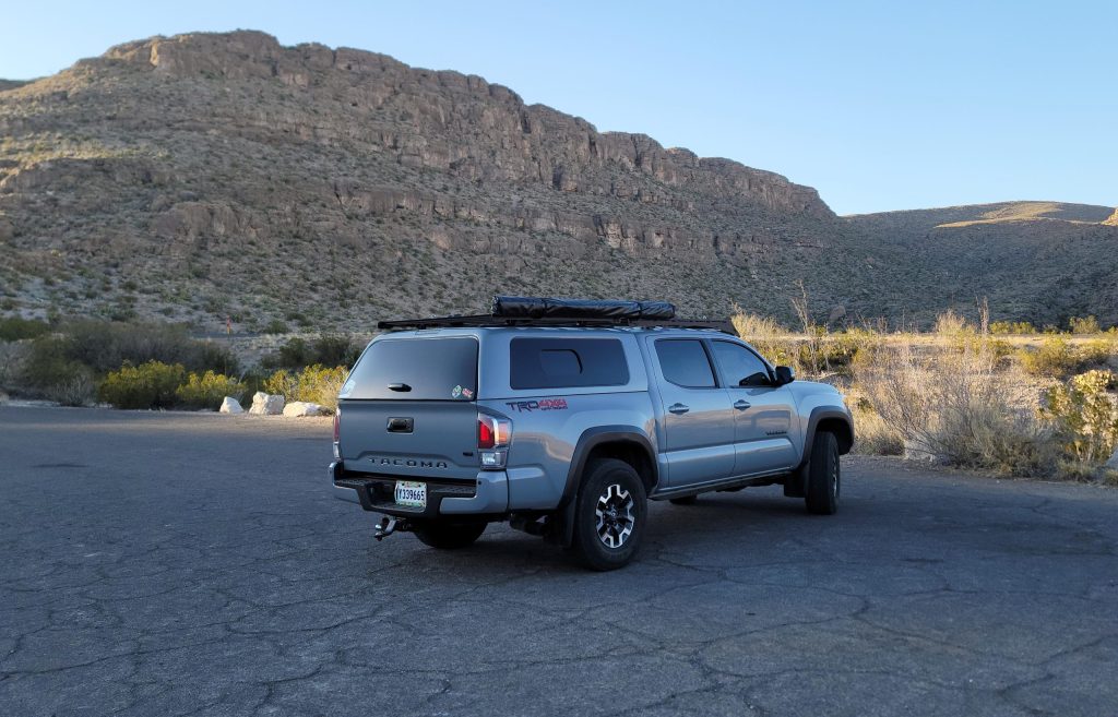 A.R.E CX Revo On Tacoma With Prinsu Roof Racks