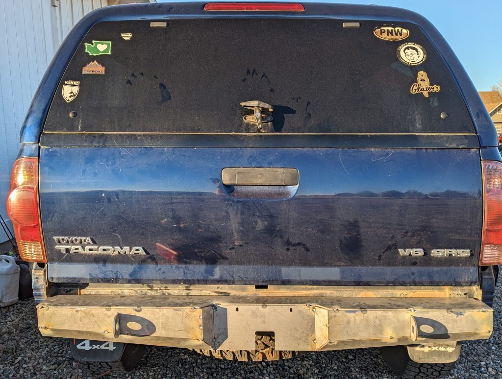 Welded Rear Bumper For Tacoma