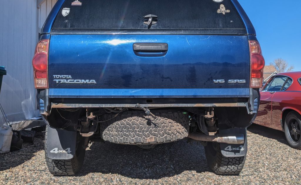 Install Rear Bumper Tacoma