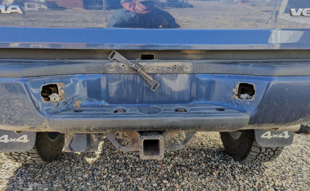 Remove OEM Rear Bumper 2nd Gen Tacoma