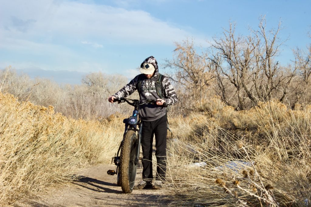 E-Bike On MTB Trail