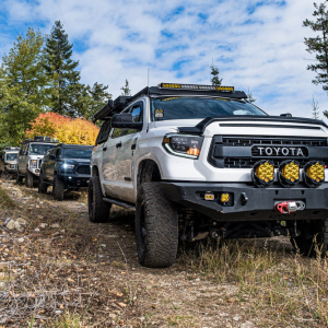Toyota's built by Selkirk Off Road in Sandpoint, ID