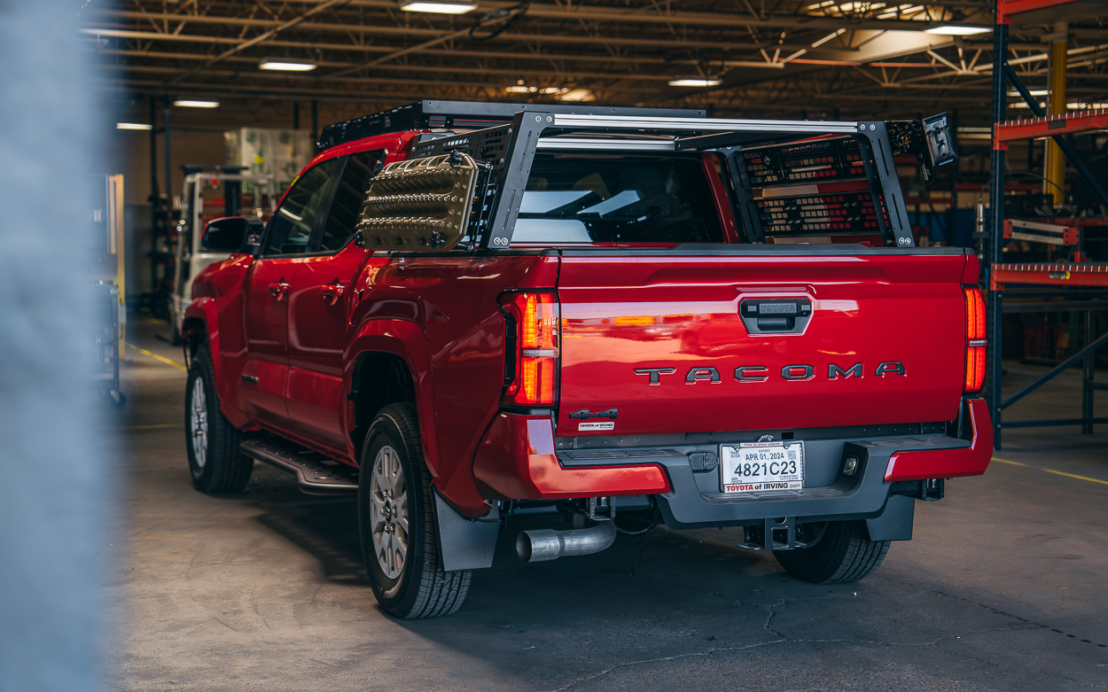 Cali Raised Bed Rack For 4th Gen 2024+ Tacoma