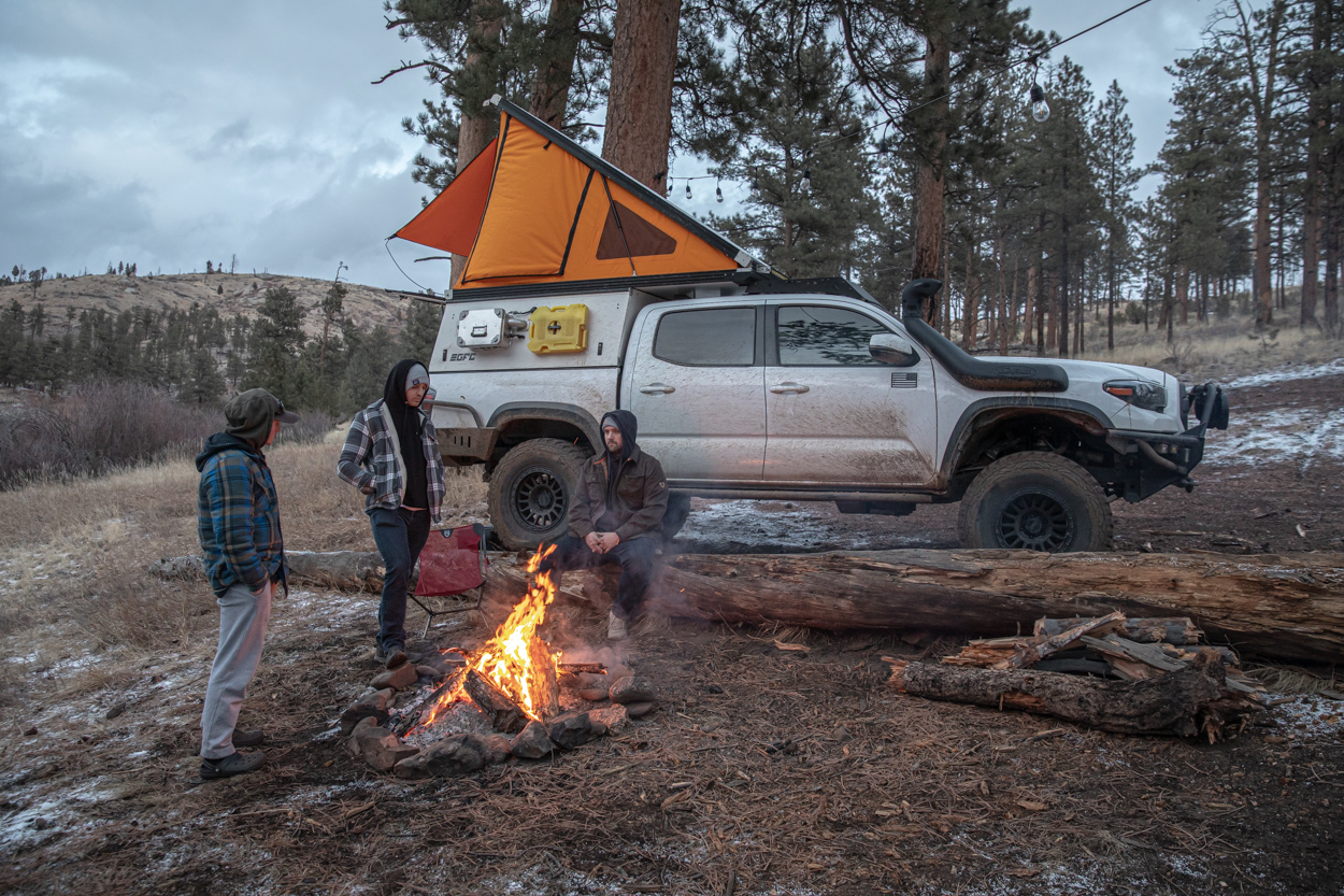 Winter Camping Near Denver On Off-Roading Trail System