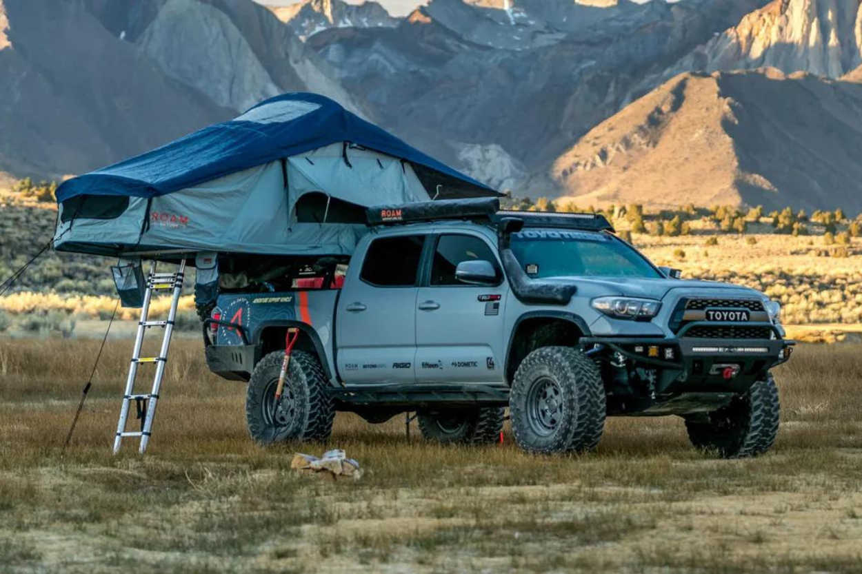 3rd Gen Tacoma Outfitted with Roam Adventure Gear